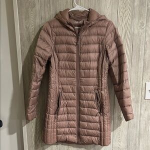 Women's muted pink Puffer/packable Jacket S